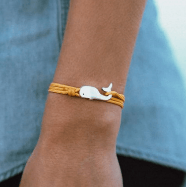 Stainless Steel Whale Charm
